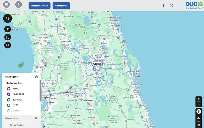 Outage reporting