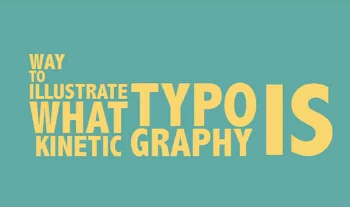 kinetic typography