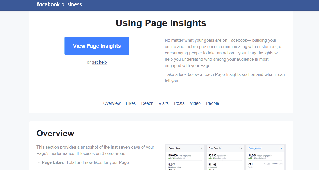 facebook insights