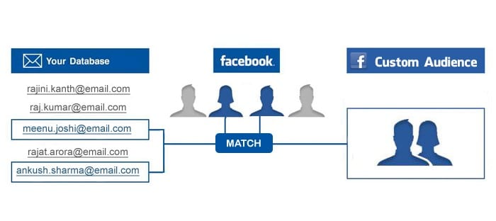 Facebook custom audience for education