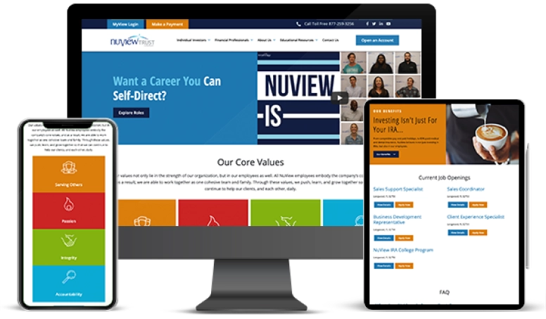 Nuview trust company - a financial services marketing partner of Chatter Buzz