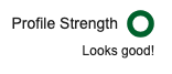 gmb profile strength good