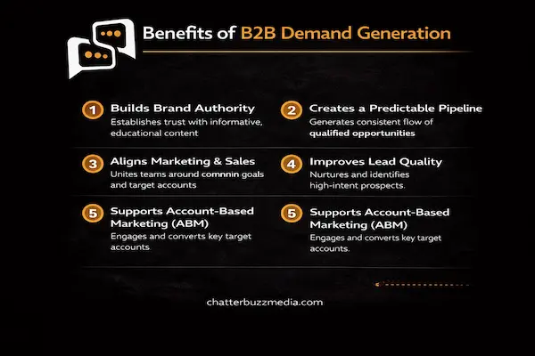 benefits of demand generation