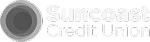 Suncoast Credit Union Marketing Logo - All White