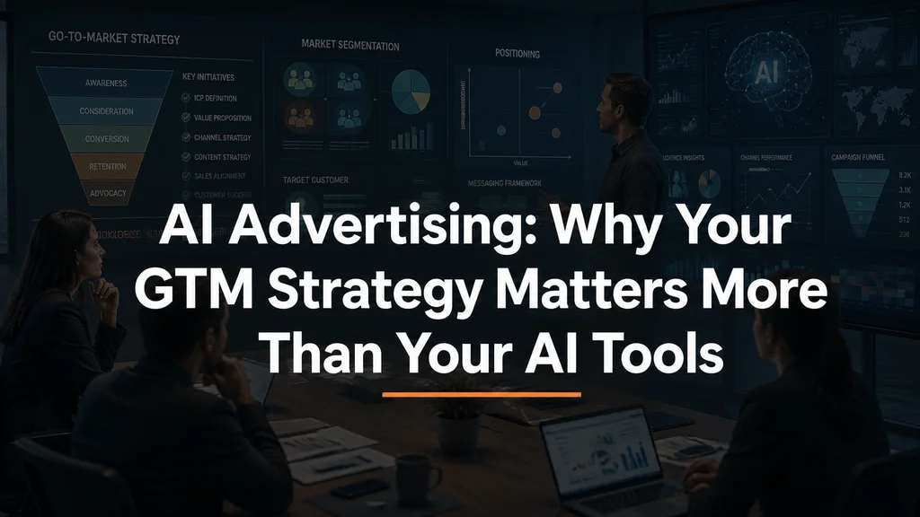 AI Advertising: Why Your GTM Strategy Matters More Than Your AI Tools