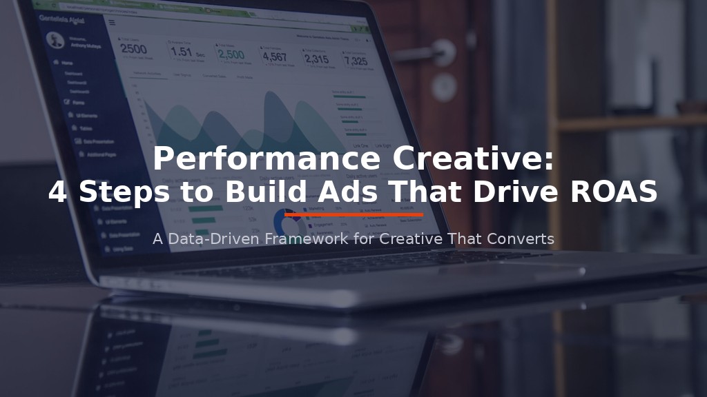 Performance Creative: 4 Steps to Build Ads That Actually Drive ROAS