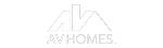 AV Homes logo - home builder marketing client - All White