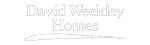 David Weekley Homes logo - home builder marketing client - All White