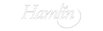 Hamlin logo - real estate marketing client - All White