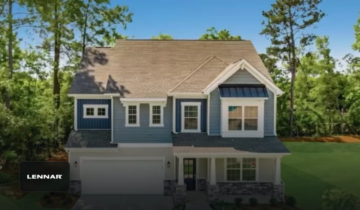 Lennar home exterior — home builder marketing case study